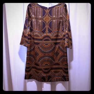 3/4 Sleeve Mini Dress